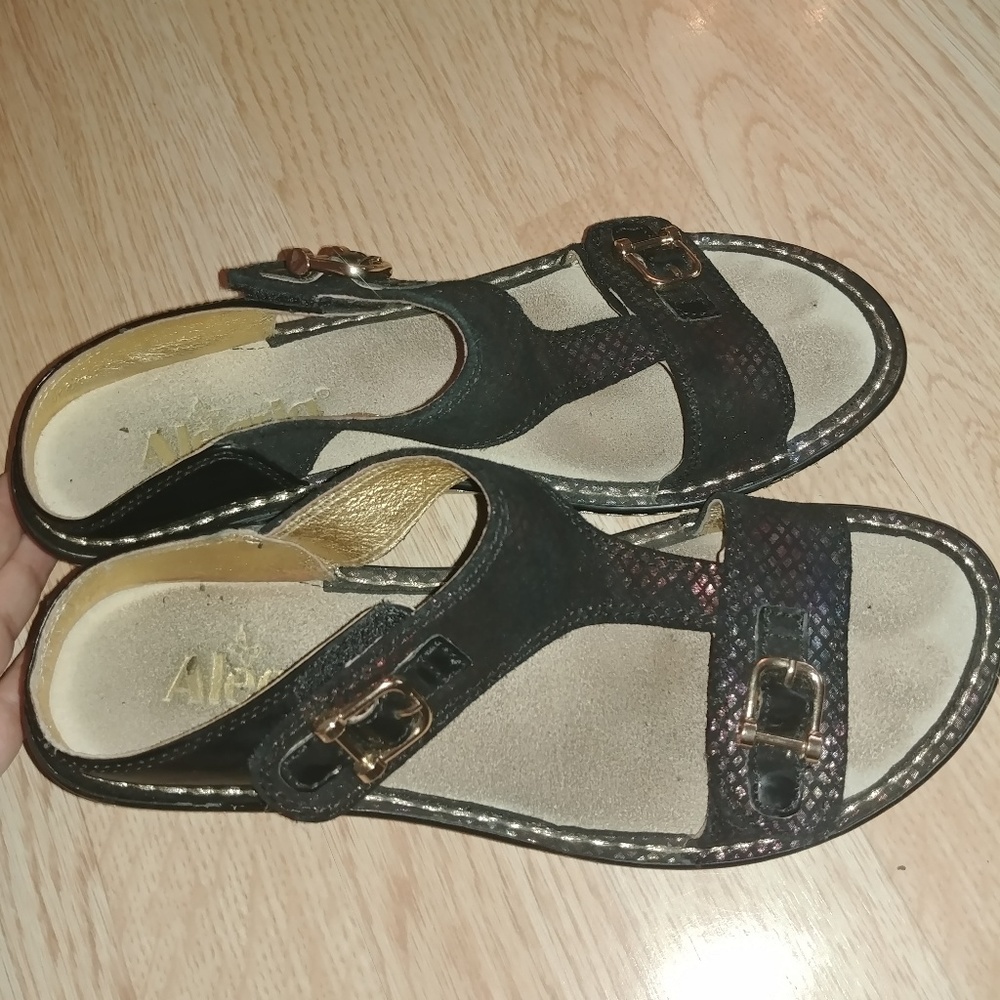 Alegria wedges in gemboree
